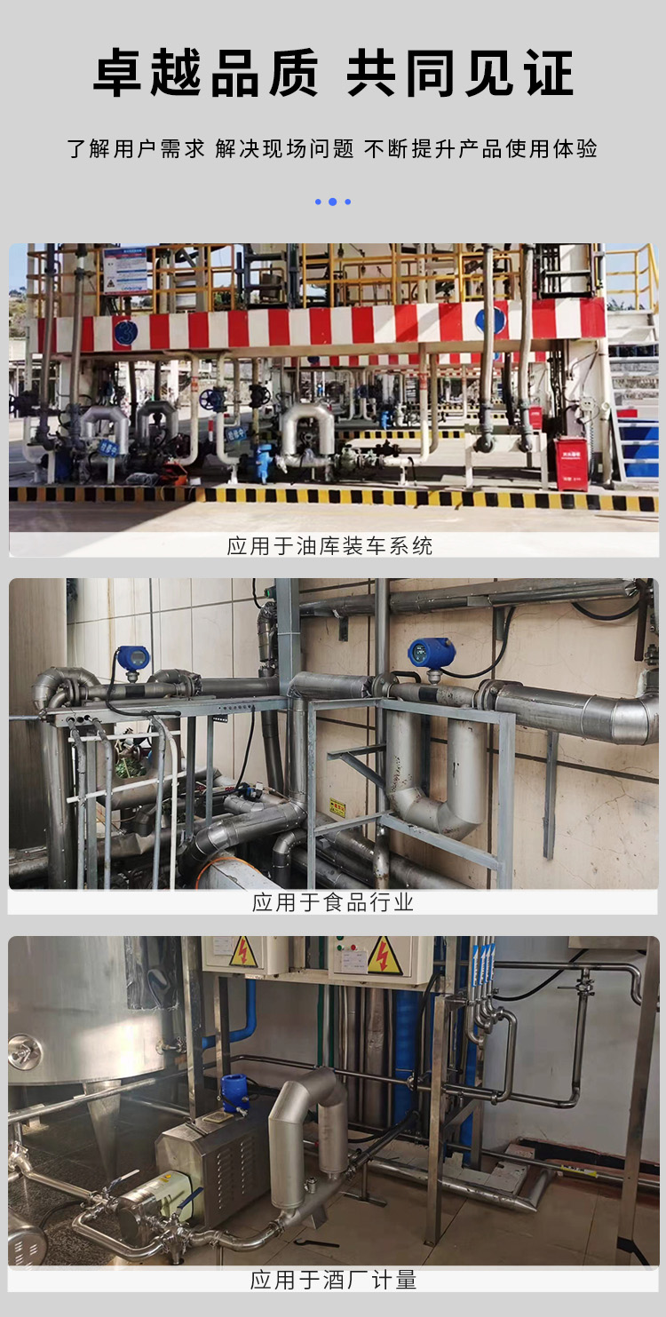 高粘度質(zhì)量流量計現場(chǎng)安裝使用圖